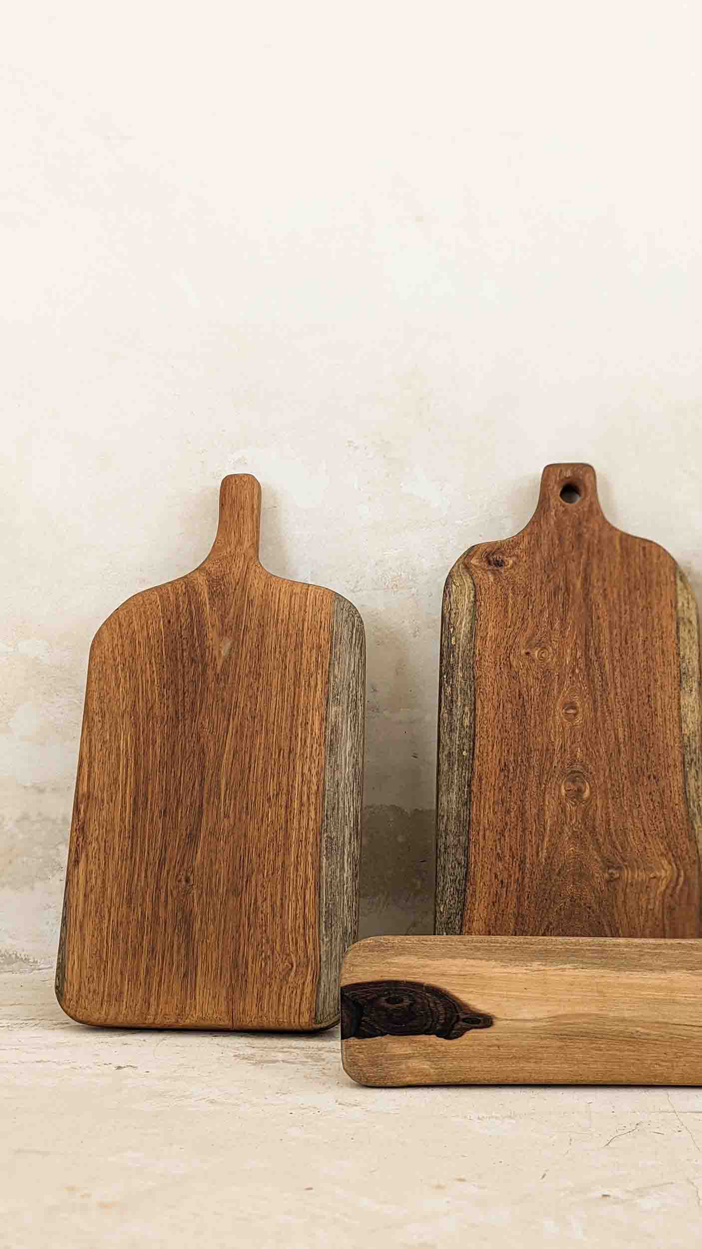 Tablas de corte Terracota Interiorismo